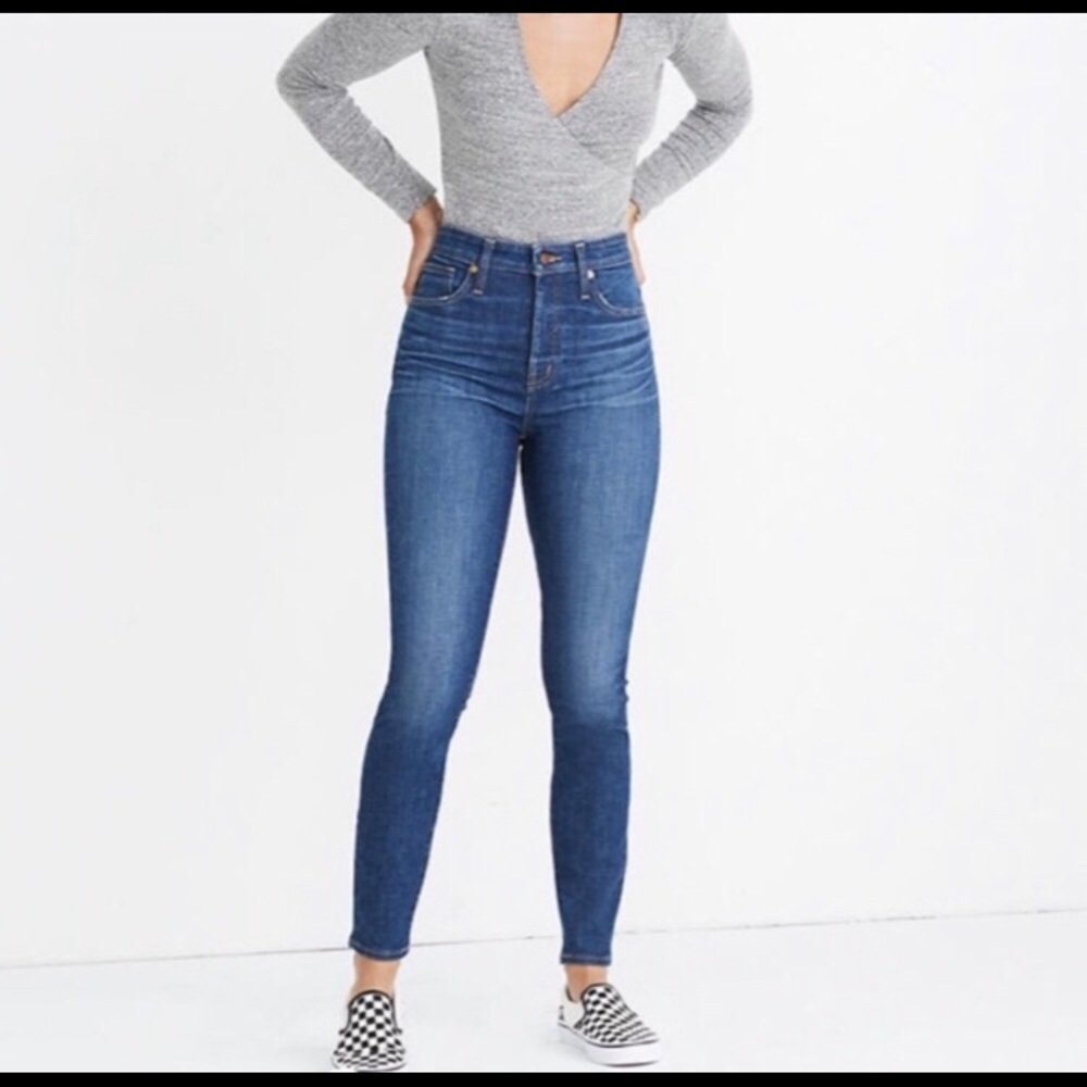 Madewell High-Waisted Curvy Skinny Jeans